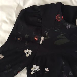 Classy Floral Dinner Dress